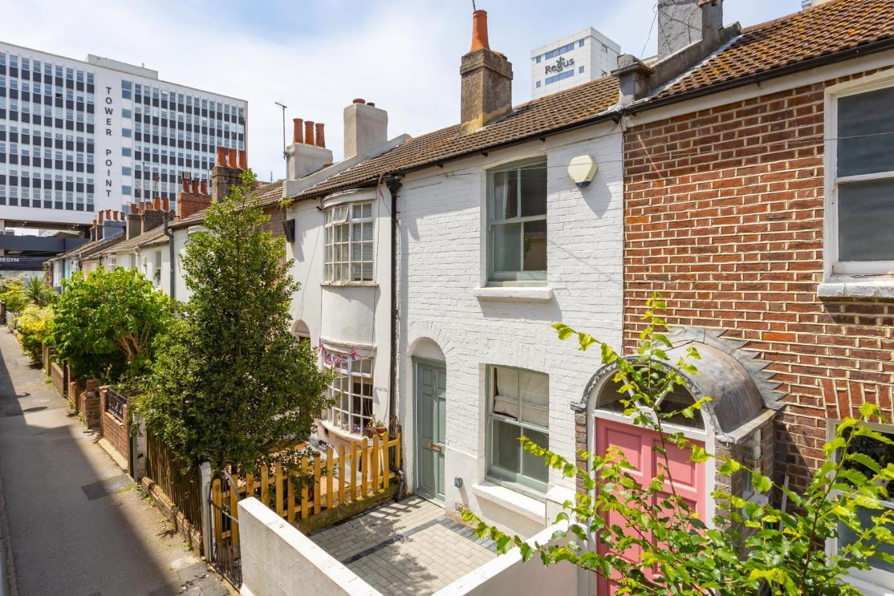 Central Quiet Cottage. Walk To Shops, Bars & Beach Hove Extérieur photo